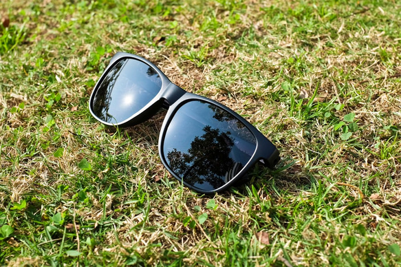 2is FynnD 太陽眼鏡 偏光│輕量方框│黑色│抗UV400 第4張的照片