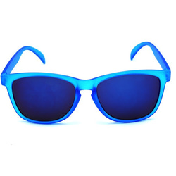 2is Brook 太陽眼鏡│藍色霧面框│藍色反光鏡片│抗UV400 第7張的照片