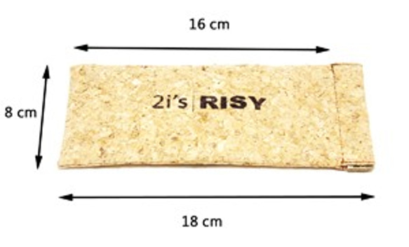 2i&#39;s x Risy Joint Cork Glasses Bag（R1） 5枚目の画像