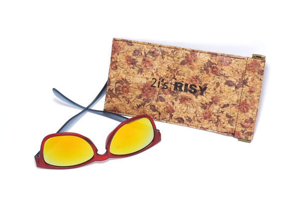 2i's x Risy 聯名 軟木眼鏡袋 (R4) 第1張的照片