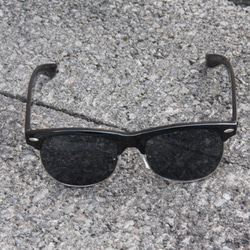 2i's│Sean S1 太陽眼鏡│黑色眉架墨鏡│黑色鏡片│抗UV400 第5張的照片