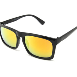 2i's│Harper H2 太陽眼鏡│黑色方框│橘色反光鏡片│抗UV400 第7張的照片