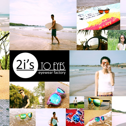 2i│K4サングラス│Aviatorサングラス│メタルフレーム│青緑色反射