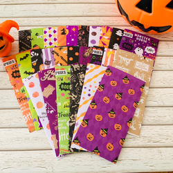 全部違う ハロウィンイラストのポチ袋 26枚セット 1枚目の画像