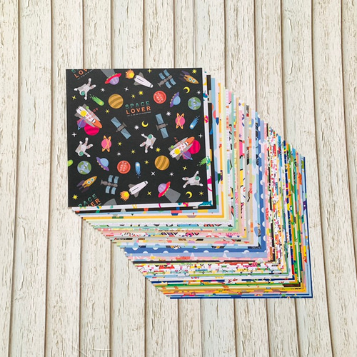 数量限定 デザインペーパー 全部違う 50枚入り キッズ・ベビー