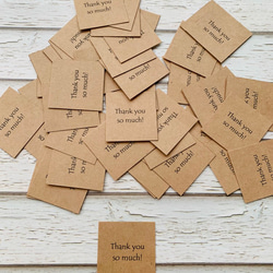 【113】サンキューシール クラフト カット済み sanaラベル 楽天市場】【48枚 入りサンキュークラフトシール】Thank youシール