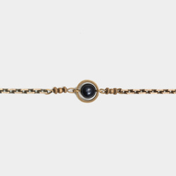 大星球細珠手鍊 (黑) - Tiny Planet ' Bead Chain Bracelet (Black) 第1張的照片