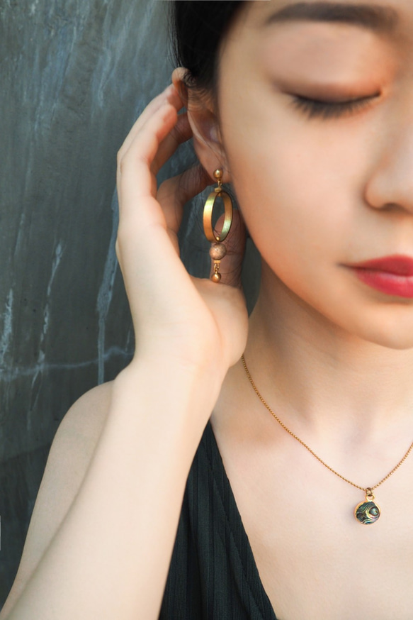 Drap ' Stars Earrings 2枚目の画像