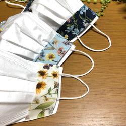 [再販] 不織布マスクカバー　夏使用1枚仕立て追加　リバティプリマベーラ　 2枚目の画像