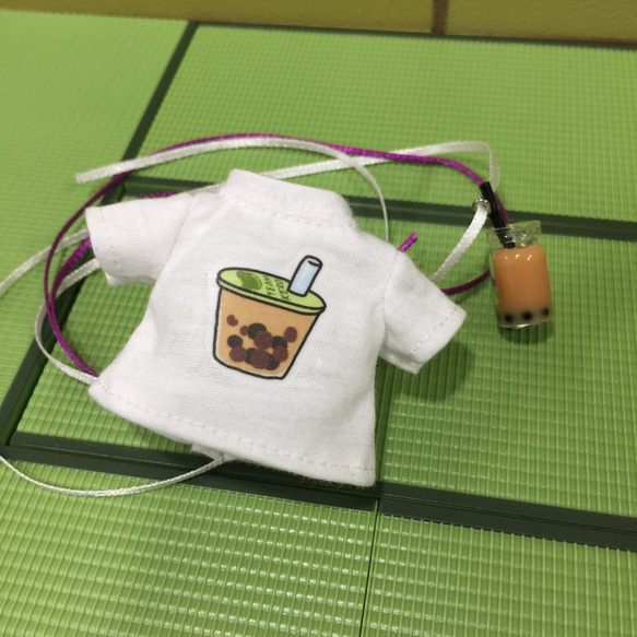 Team Kero 珍珠奶茶 短袖上衣 Bubble Tea T-shirt [Wonder Frog / OB11] 第3張的照片