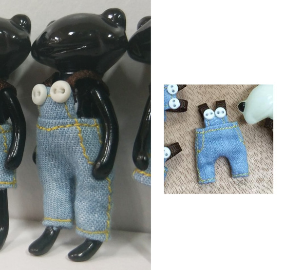 Team Kero 牛仔吊帶褲 Denim Overalls ワンダーフロッグ Wonder Frog 第1張的照片