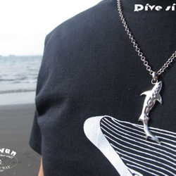 【Diving silver】925銀海洋潛水銀飾--鯊魚手工雕刻墜飾 第6張的照片