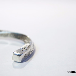 925銀手工銀飾--純銀旋轉手環 (一支) 第3張的照片