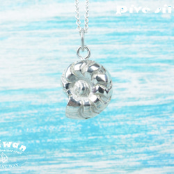 【Diving silver】925銀海洋潛水銀飾--鸚鵡螺項鍊 第1張的照片