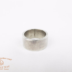 【Navajo 印地安銀飾】925銀手工銀飾--菊銀戒指 第3張的照片