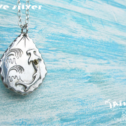 【Diving silver】925銀海洋潛水銀飾--鎚頭鯊海洋靈魂碑墜飾 第3張的照片