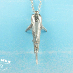 【Diving silver】925銀海洋潛水銀飾--立體鯨鯊墜飾 第6張的照片