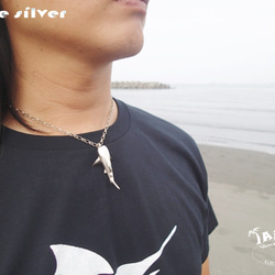 【Diving silver】925銀海洋潛水銀飾--立體鯨鯊墜飾 第8張的照片