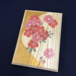 楓の木製 桜柄/御朱印帳 2枚目の画像