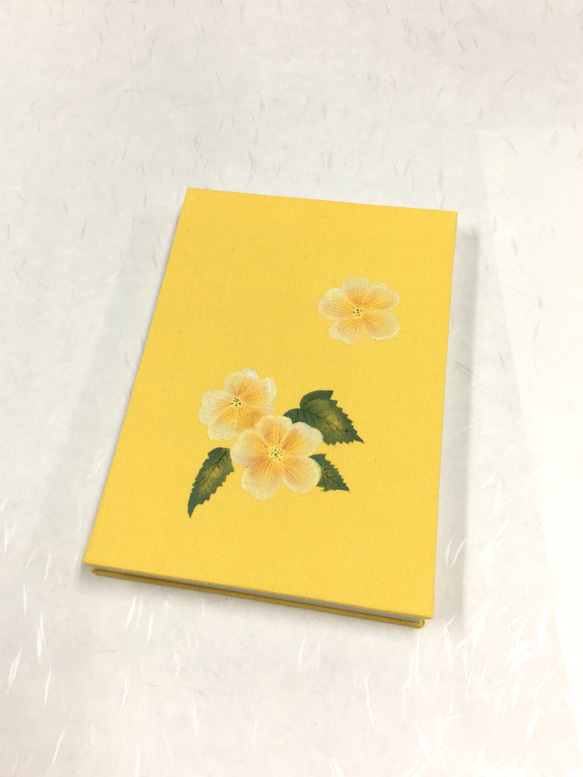 黄色 やまぶきの花/御朱印帳【中】 1枚目の画像