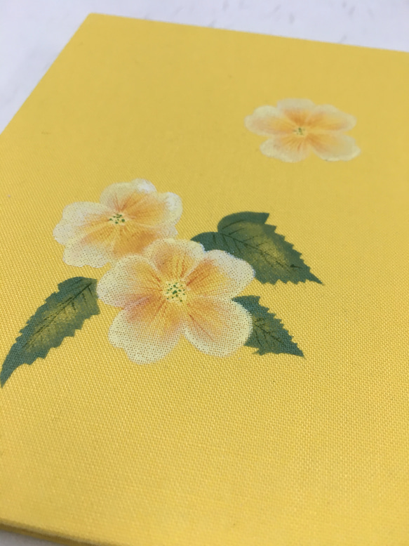 黄色 やまぶきの花/御朱印帳【中】 3枚目の画像