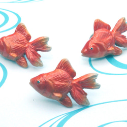 金魚　－ピンバッジ－ 2枚目の画像
