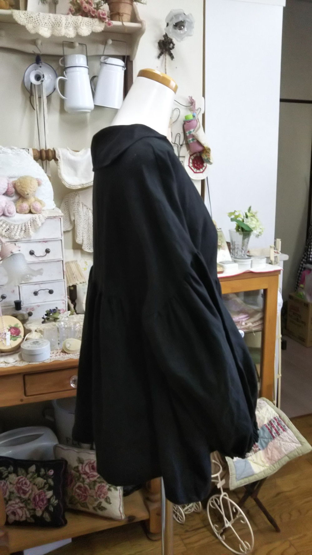 *チビ襟セーラーブラウス*