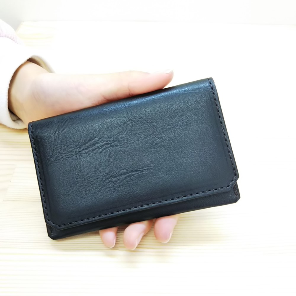 【牛革】スリムな名刺入れ　カラーオーダーできる＊受注製作＊
