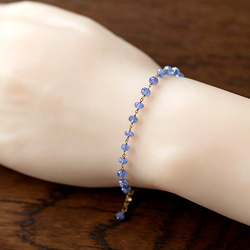 Tanzanite beads Bracelet 1枚目の画像