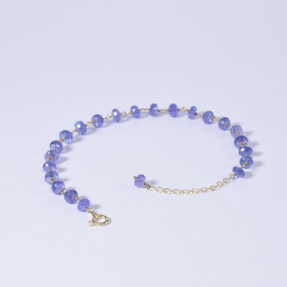 Tanzanite beads Bracelet 3枚目の画像