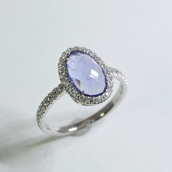 Tanzanite & Diamond Ring 1枚目の画像