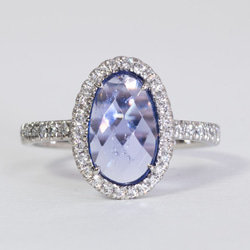 Tanzanite & Diamond Ring 3枚目の画像