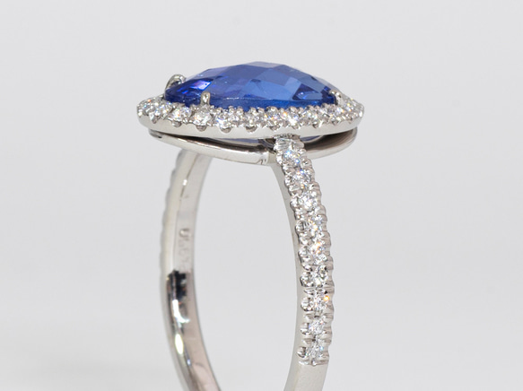 Tanzanite & Diamond Ring 4枚目の画像