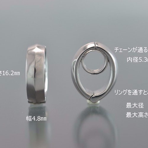 ディールデザイン グラムリップ リング 12号 ナロー幅 シルバー 廃盤