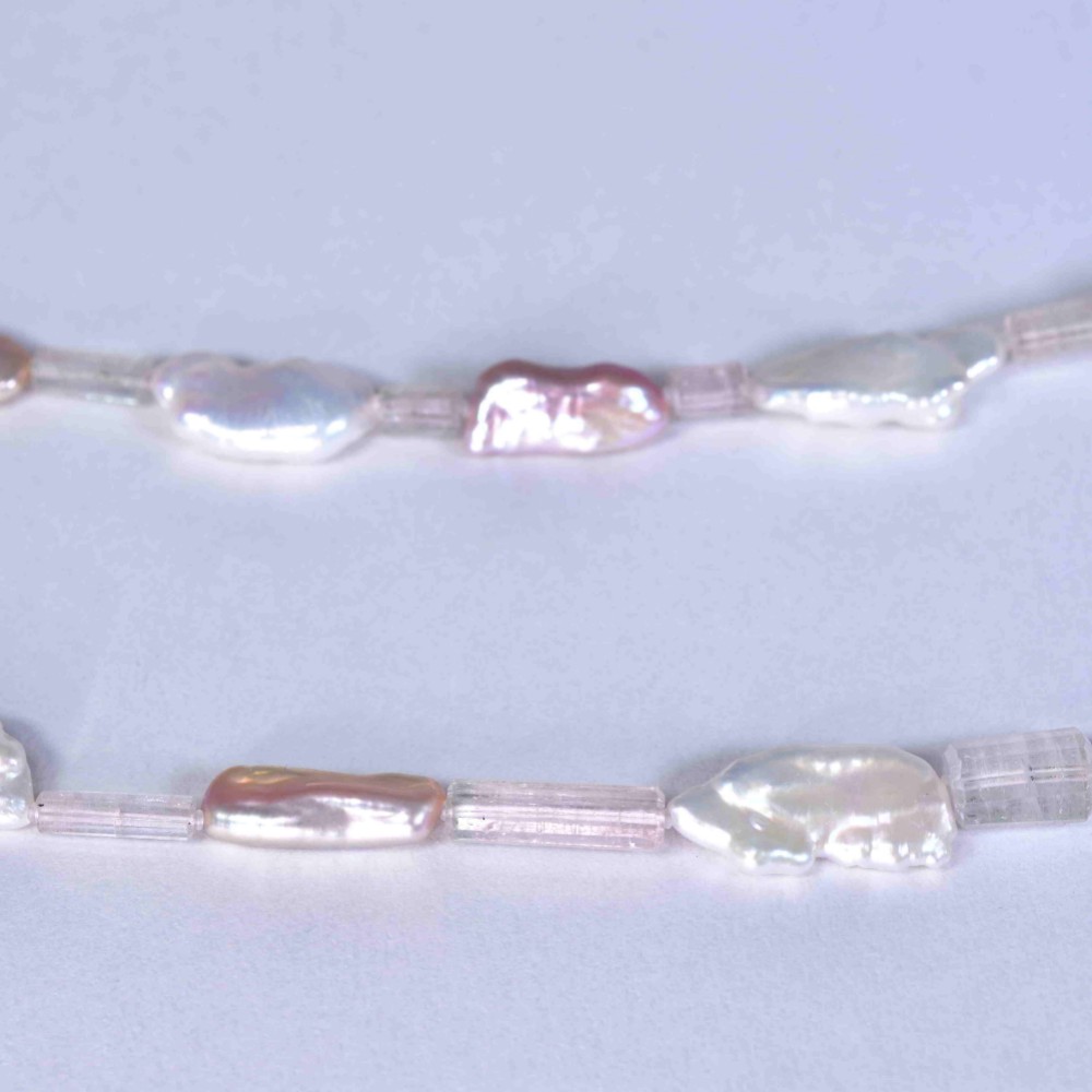 トルマリン原石 × ケシパール のネックレス