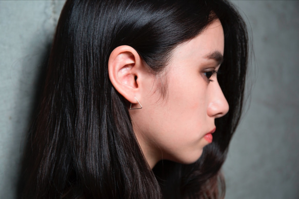 Triangle Earrings: Original 2枚目の画像