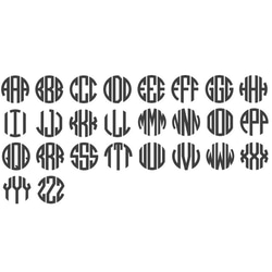 アルファベットロゴオーダー 缶バッジ、キーホルダー、ミラー、ステッカー 2枚目の画像