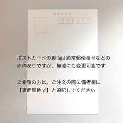 楽器モチーフ　ポストカード・メッセージカード　文字入れ無料 4枚目の画像