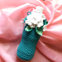 ペットボトルカバー*＊藤の花*かぎ針編み その他ケース ☆回天 通販