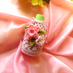 ペットボトルカバー*＊藤の花*かぎ針編み その他ケース ☆回天 通販