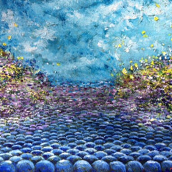 油絵 絵画 【大桜】 絵画 HR 通販 14354296｜Creema(クリーマ)