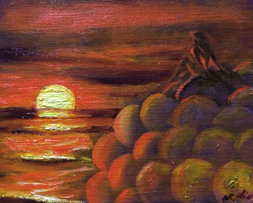 油絵　大きめ　アート　サンセット 油絵 大きめ アート サンセット 楽天市場】ビーチ 絵画 サン