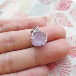 【只為愛情】紫水晶 x 925銀飾【原件寄出】-二月誕生石項鍊系列 第6張的照片