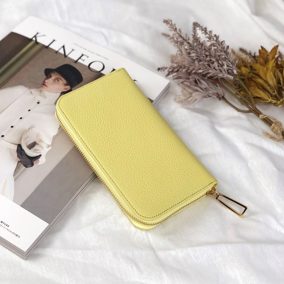 パステルイエロー】上品かつ高級感のある佇まいに仕上げたラウンド型