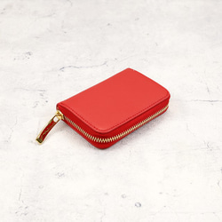 [紅色] 多用途包/迷你錢包，外觀優雅奢華 [男女皆宜] 第2張的照片
