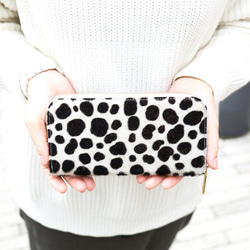 ハラコ ヒョウ柄】 トラッカーウォレット TW-01 長財布 TEN CRAFT 通販