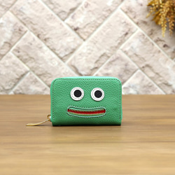 [綠色] 讓你微笑的 Monster 多用包/迷你錢包/卡包 [日光版] 第1張的照片