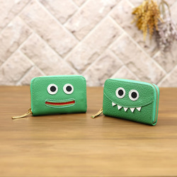 [綠色] 讓你微笑的 Monster 多用包/迷你錢包/卡包 [日光版] 第3張的照片