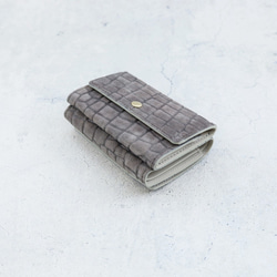 [Velore 迷你錢包/全 3 色] 簡約可愛，適合成人，小容量和大容量緊湊型三折錢包 [全 3 色] 第2張的照片