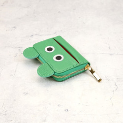 [綠色] Monster 多用包/迷你錢包/卡包，看似很難使用，但你會想經常使用 [Omimi ver.] 第3張的照片